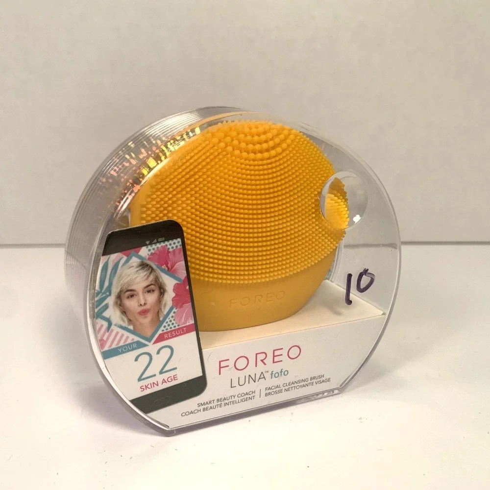 Foreo Luna FoFo Smart Beauty Facial‎ Cleansing Brush - Sunflower Yellow
